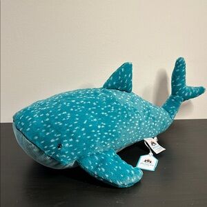 Rare/Jellycat Turquoise Whale Shark Plush